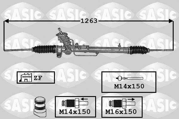 SASIC Рулевой механизм 7006140