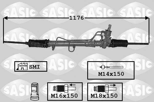 SASIC Рулевой механизм 7006172