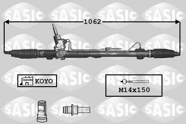 SASIC Рулевой механизм 7170001