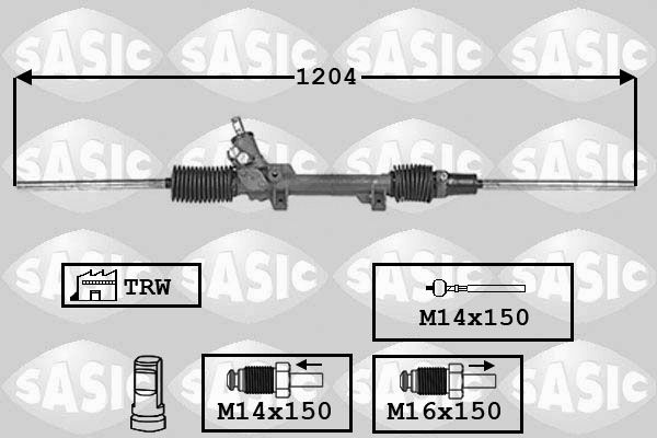 SASIC Рулевой механизм 7170012