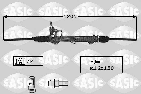 SASIC Рулевой механизм 7170022