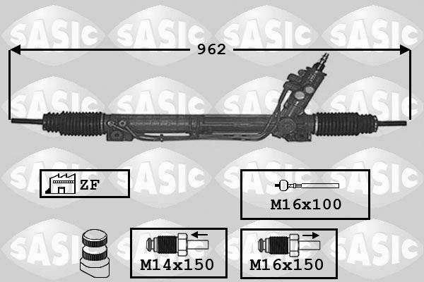 SASIC Рулевой механизм 7176034