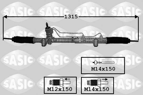 SASIC Рулевой механизм 7176047