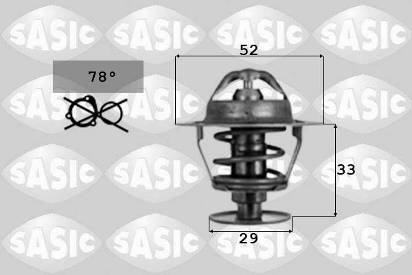 SASIC Термостат, охлаждающая жидкость 9000039