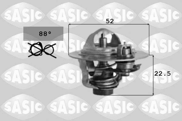 SASIC Термостат, охлаждающая жидкость 9000089