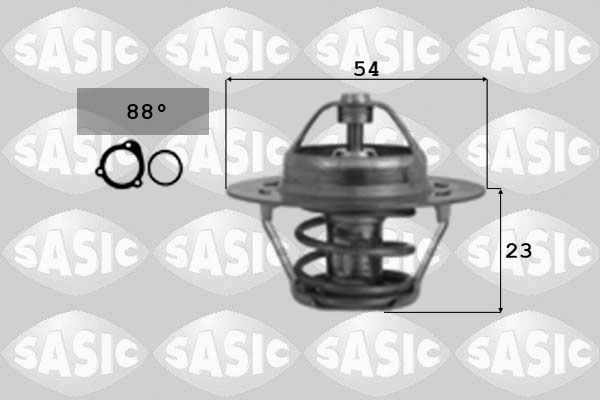 SASIC termostatas, aušinimo skystis 9000131