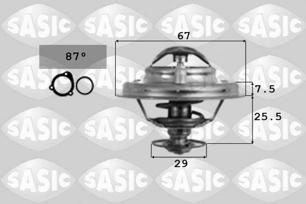 SASIC termostatas, aušinimo skystis 9000162