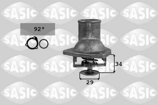 SASIC termostatas, aušinimo skystis 9000297