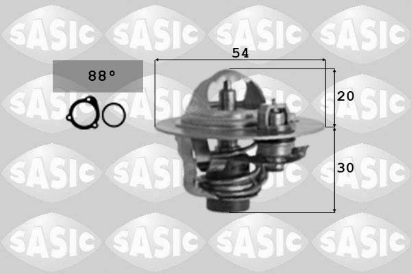 SASIC termostatas, aušinimo skystis 9000298