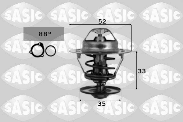 SASIC termostatas, aušinimo skystis 9000347