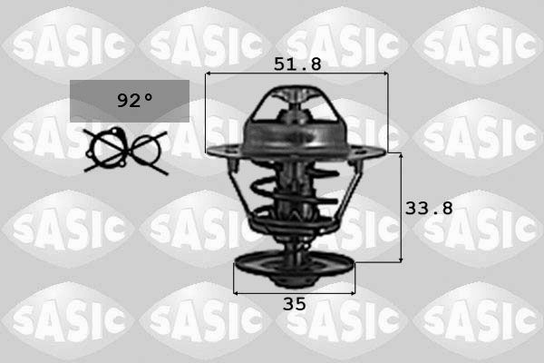 SASIC termostatas, aušinimo skystis 9000713