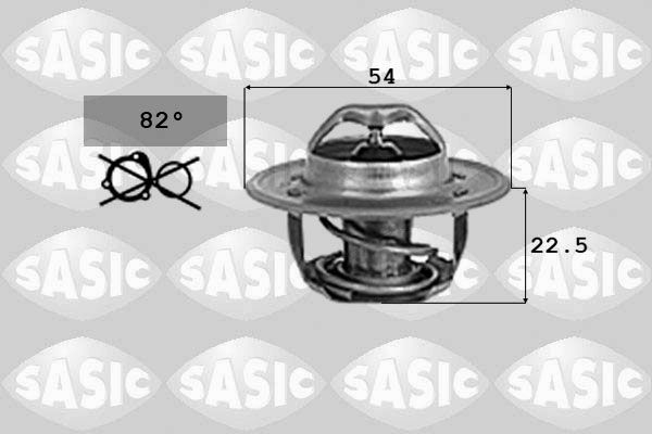 SASIC Термостат, охлаждающая жидкость 9000726