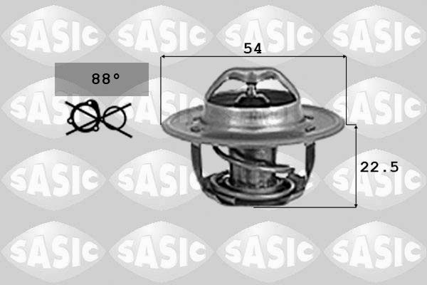 SASIC Термостат, охлаждающая жидкость 9000727