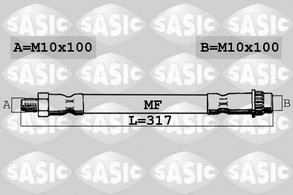 SASIC Тормозной шланг SBH4094