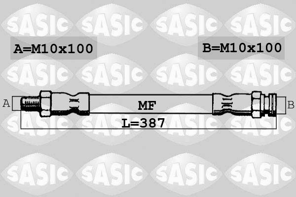 SASIC Тормозной шланг SBH6309