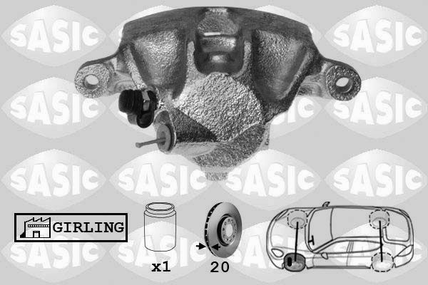 SASIC Тормозной суппорт SCA0048