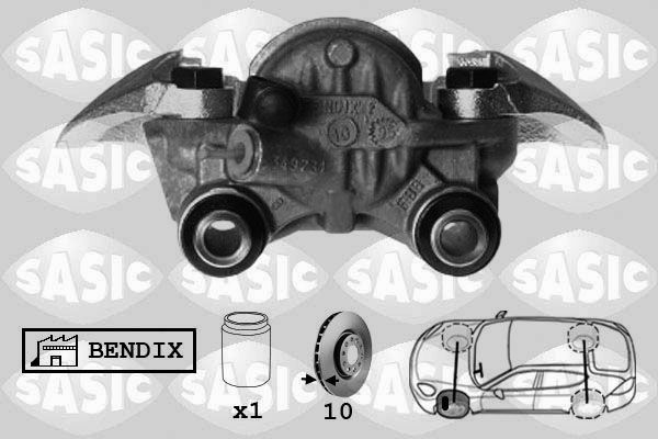 SASIC Тормозной суппорт SCA0054