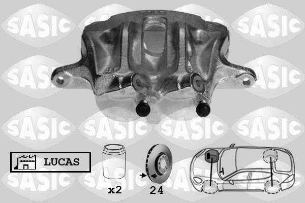 SASIC Тормозной суппорт SCA0071