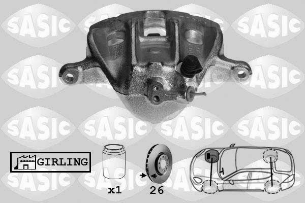 SASIC Тормозной суппорт SCA0081