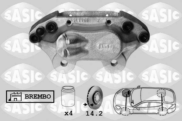 SASIC stabdžių apkaba SCA6071