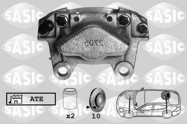 SASIC Тормозной суппорт SCA6107