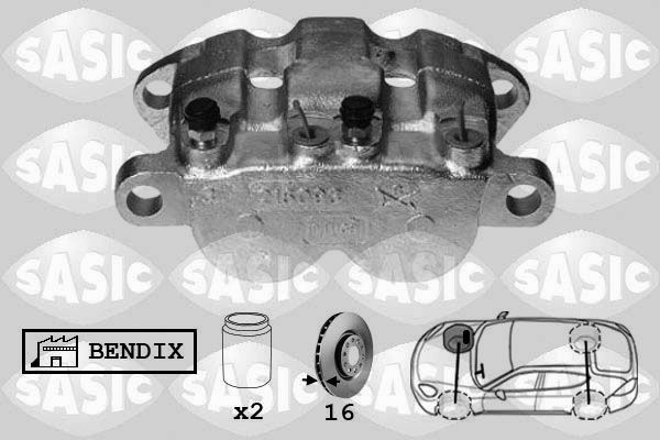 SASIC Тормозной суппорт SCA6209