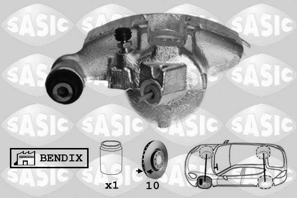 SASIC stabdžių apkaba SCA6264