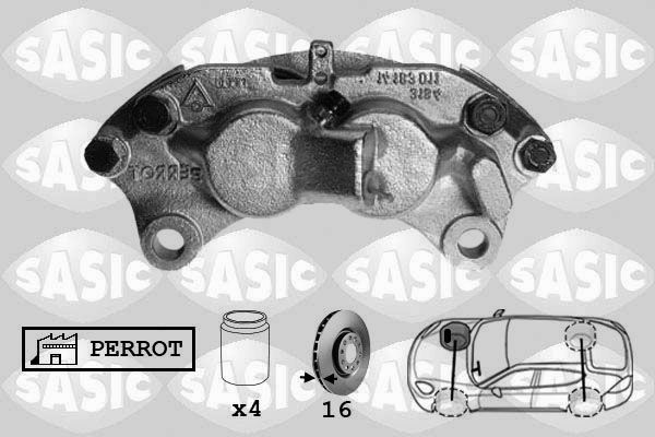 SASIC stabdžių apkaba SCA6581