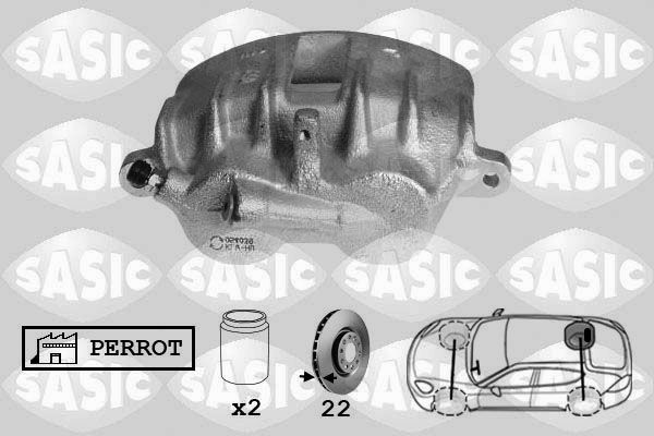 SASIC Тормозной суппорт SCA6583