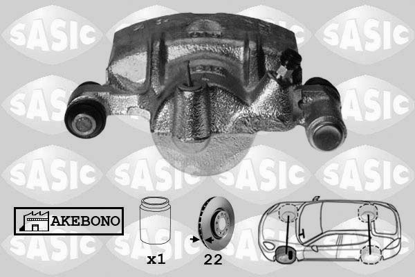 SASIC stabdžių apkaba SCA6584