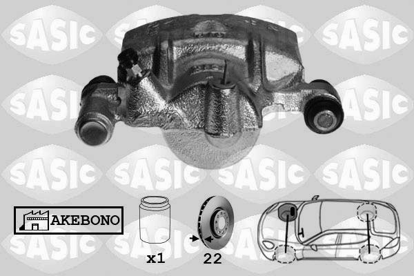 SASIC Тормозной суппорт SCA6585