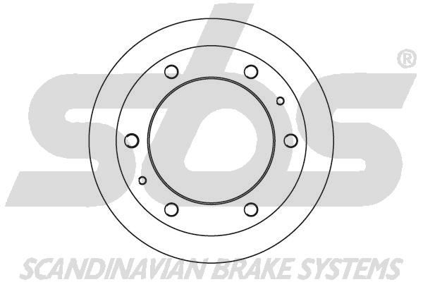 SBS stabdžių diskas 1815202319