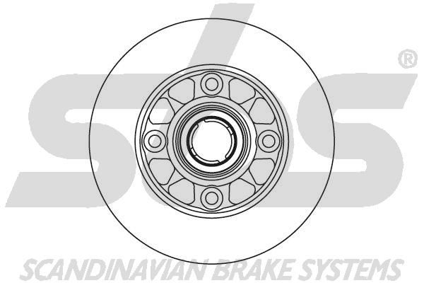SBS Тормозной диск 1815203214