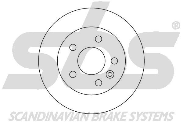 SBS Тормозной диск 1815204731