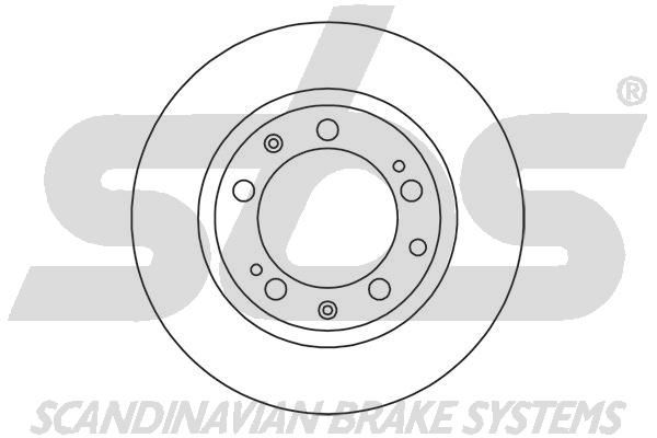 SBS stabdžių diskas 1815205601