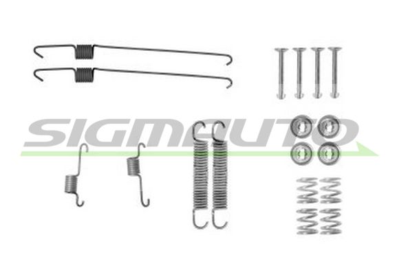 SIGMAUTO Комплектующие, тормозная колодка SK0519