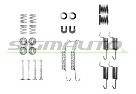 SIGMAUTO Комплектующие, тормозная колодка SK0534