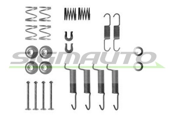 SIGMAUTO Комплектующие, тормозная колодка SK0548