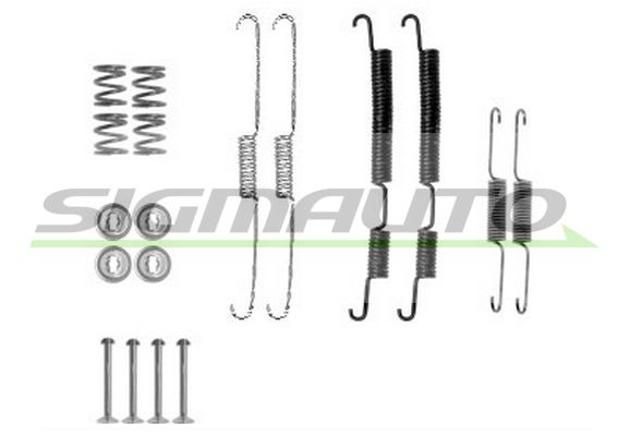 SIGMAUTO Комплектующие, тормозная колодка SK0561