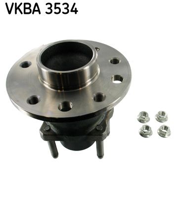 SKF Комплект подшипника ступицы колеса VKBA 3534