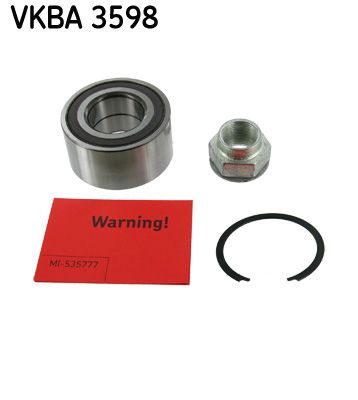 SKF Комплект подшипника ступицы колеса VKBA 3598