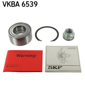 SKF Комплект подшипника ступицы колеса VKBA 6539