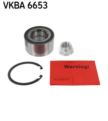 SKF Комплект подшипника ступицы колеса VKBA 6653