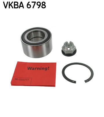 SKF Комплект подшипника ступицы колеса VKBA 6798