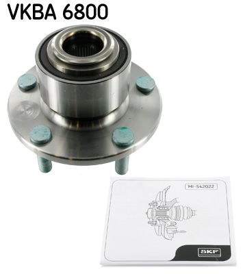 SKF Комплект подшипника ступицы колеса VKBA 6800