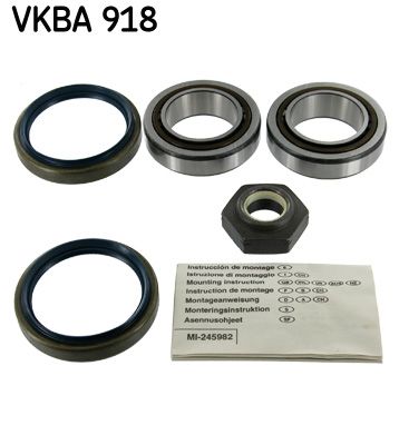 SKF rato guolio komplektas VKBA 918