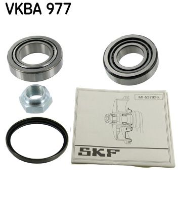 SKF Комплект подшипника ступицы колеса VKBA 977