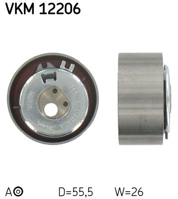 SKF Натяжной ролик, ремень ГРМ VKM 12206