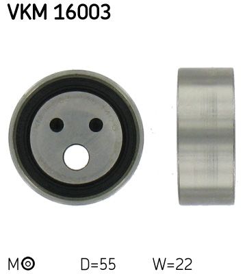 SKF įtempiklio skriemulys, paskirstymo diržas VKM 16003