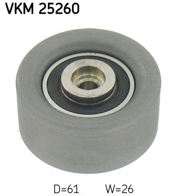 SKF Паразитный / Ведущий ролик, зубчатый ремень VKM 25260